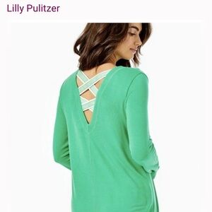 Lilly Pulitzer - Areli Pullover - Agave Green - XXL / 2X